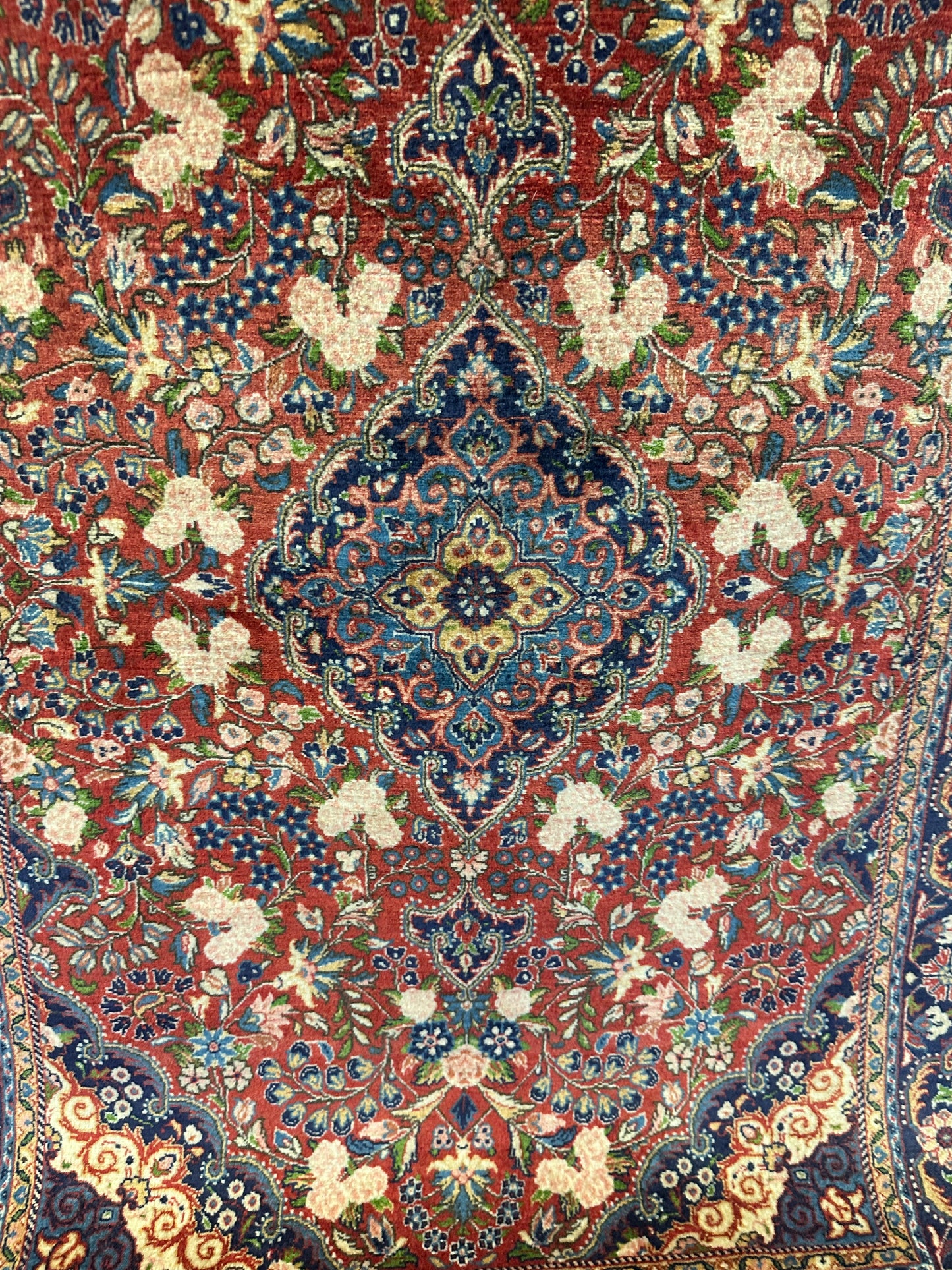 Handgeknüpfter Perser Orientteppich "Malayer Sarough" 150x105 cm