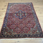 Orientteppich handgeknüpft Rosen Bidjar 174x118 cm