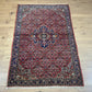 Orientteppich handgeknüpft Rosen Bidjar 174x118 cm