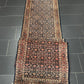 Orientteppich handgeknüpft Bidjar Läufer 400x76 cm