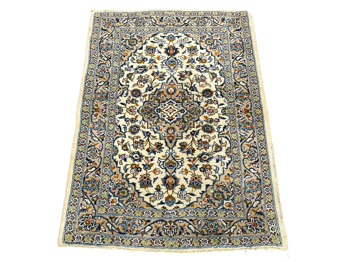 Orientteppich handgeknüpft Keschan Kork 150x105 cm