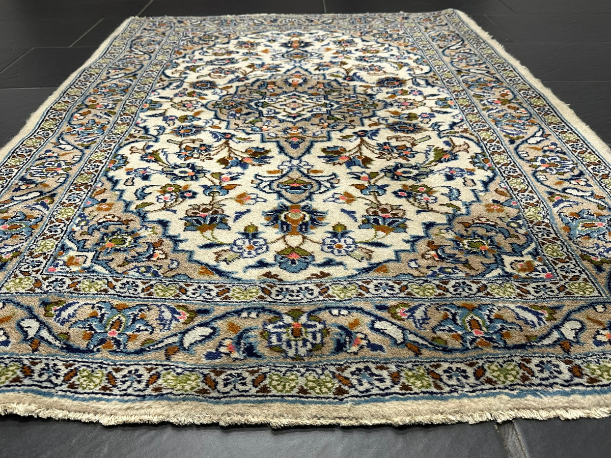 Orientteppich handgeknüpft Keschan Kork 150x105 cm