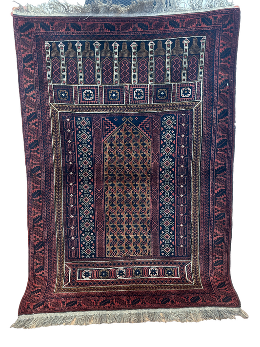 Handgeknüpfter Perser Orientteppich "Madan" 160x110 cm