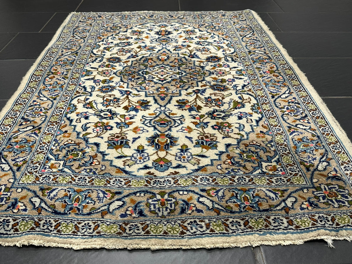 Orientteppich handgeknüpft Keschan Kork 150x105 cm