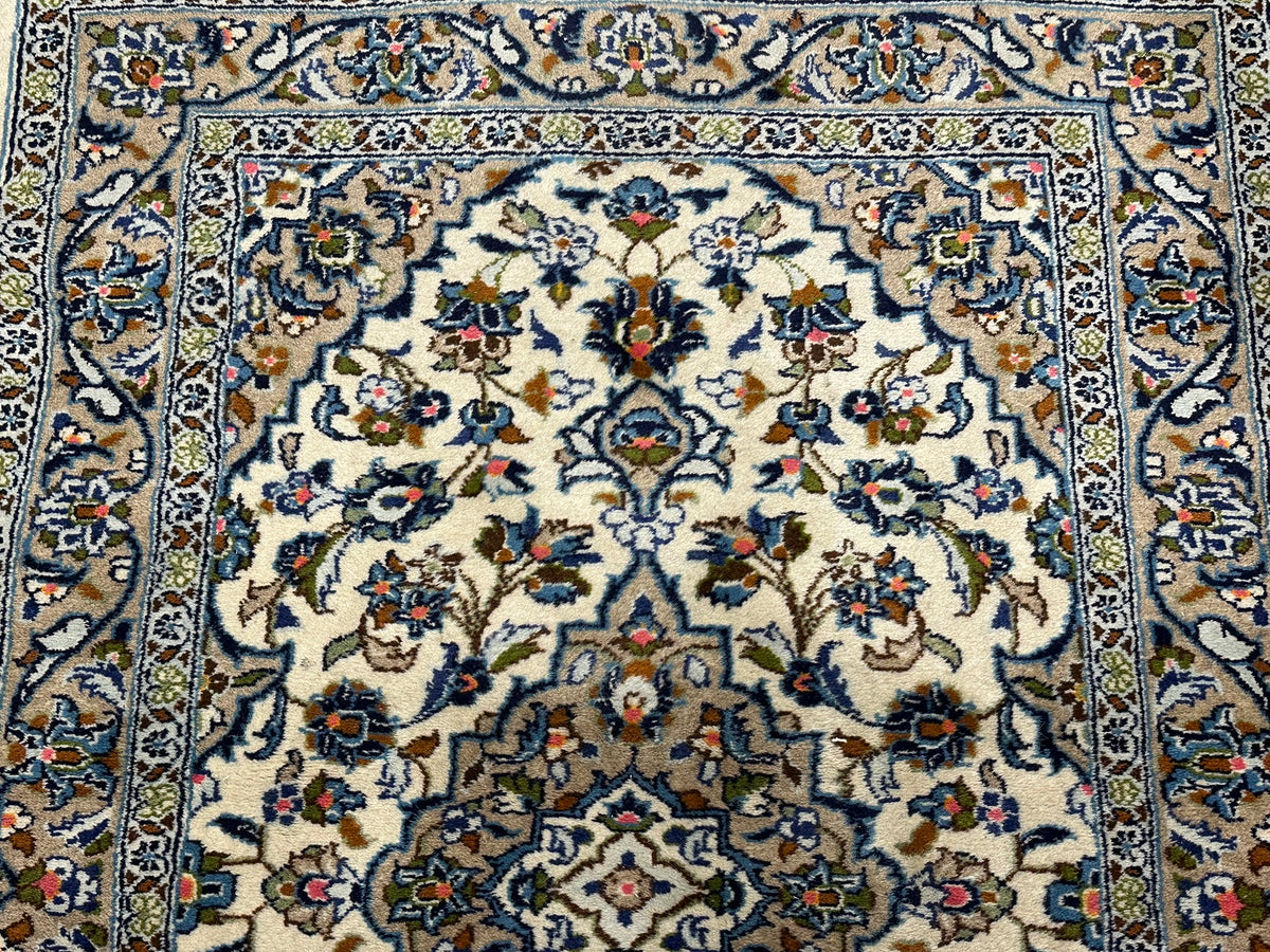 Orientteppich handgeknüpft Keschan Kork 150x105 cm