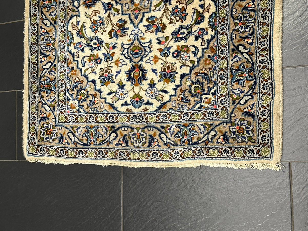 Orientteppich handgeknüpft Keschan Kork 150x105 cm