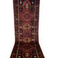 Orientteppich handgeknüpft Malayer Läufer naturfarben  300x100 cm