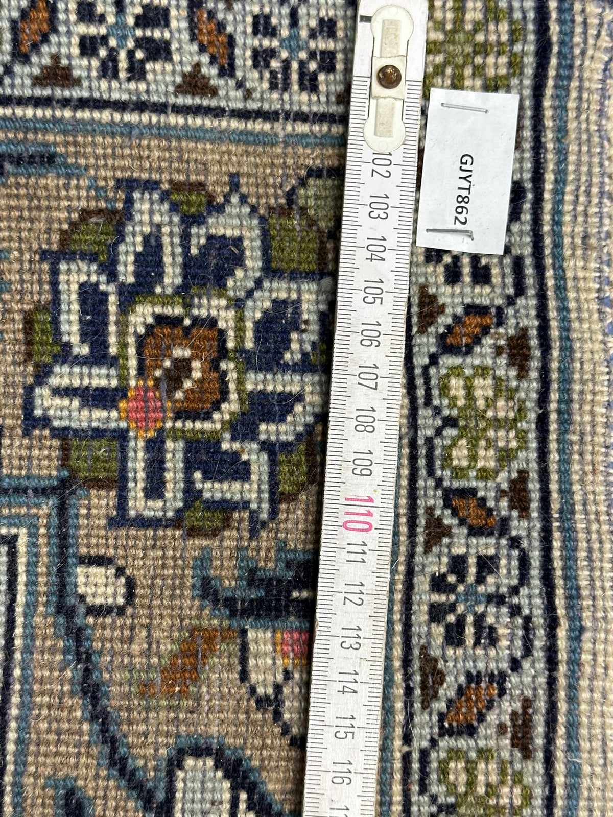 Orientteppich handgeknüpft Keschan Kork 150x105 cm