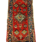 Antiker Orientteppich handgeknüpft  Türkei Kazak Naturfarben 100x52 cm