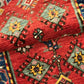 Antiker Orientteppich handgeknüpft  Türkei Kazak Naturfarben 100x52 cm