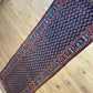 Orientteppich handgeknüpft Malayer Läufer 323x100 cm