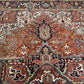 Orientteppich handgeknüpft Heriz selten naturfarben 370x270 cm