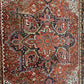 Orientteppich handgeknüpft Heriz selten naturfarben 370x270 cm