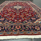 Orientteppich handgeknüpft Keschan Korkwolle 253x150 cm