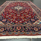 Orientteppich handgeknüpft Keschan Korkwolle 253x150 cm