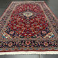 Orientteppich handgeknüpft Keschan Korkwolle 253x150 cm