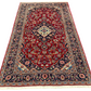 Orientteppich handgeknüpft Keschan Korkwolle 253x150 cm