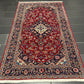Orientteppich handgeknüpft Keschan Korkwolle 253x150 cm