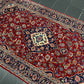 Orientteppich handgeknüpft Keschan Korkwolle 253x150 cm