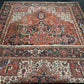 Orientteppich handgeknüpft Heriz selten naturfarben 370x270 cm