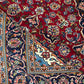 Orientteppich handgeknüpft Keschan Korkwolle 253x150 cm