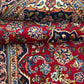 Orientteppich handgeknüpft Keschan Korkwolle 253x150 cm