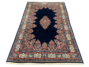 Orientteppich handgeknüpft Sarough Wolle signiert Kalligrafie MIT Koran  280x180 cm