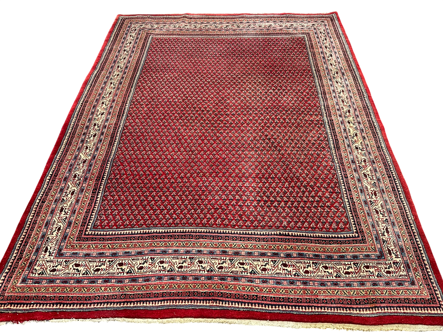 Orientteppich handgeknüpft Royal Sarough Mir beste wolle 320x220 cm