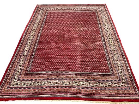 Orientteppich handgeknüpft Royal Sarough Mir beste wolle 320x220 cm