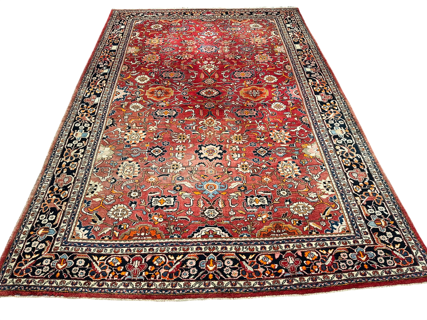 Orientteppich handgeknüpft Sarough Mahal 400x275 cm