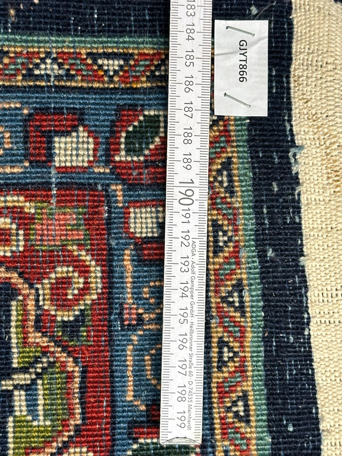 Orientteppich handgeknüpft Sarough Wolle signiert Kalligrafie MIT Koran  280x180 cm