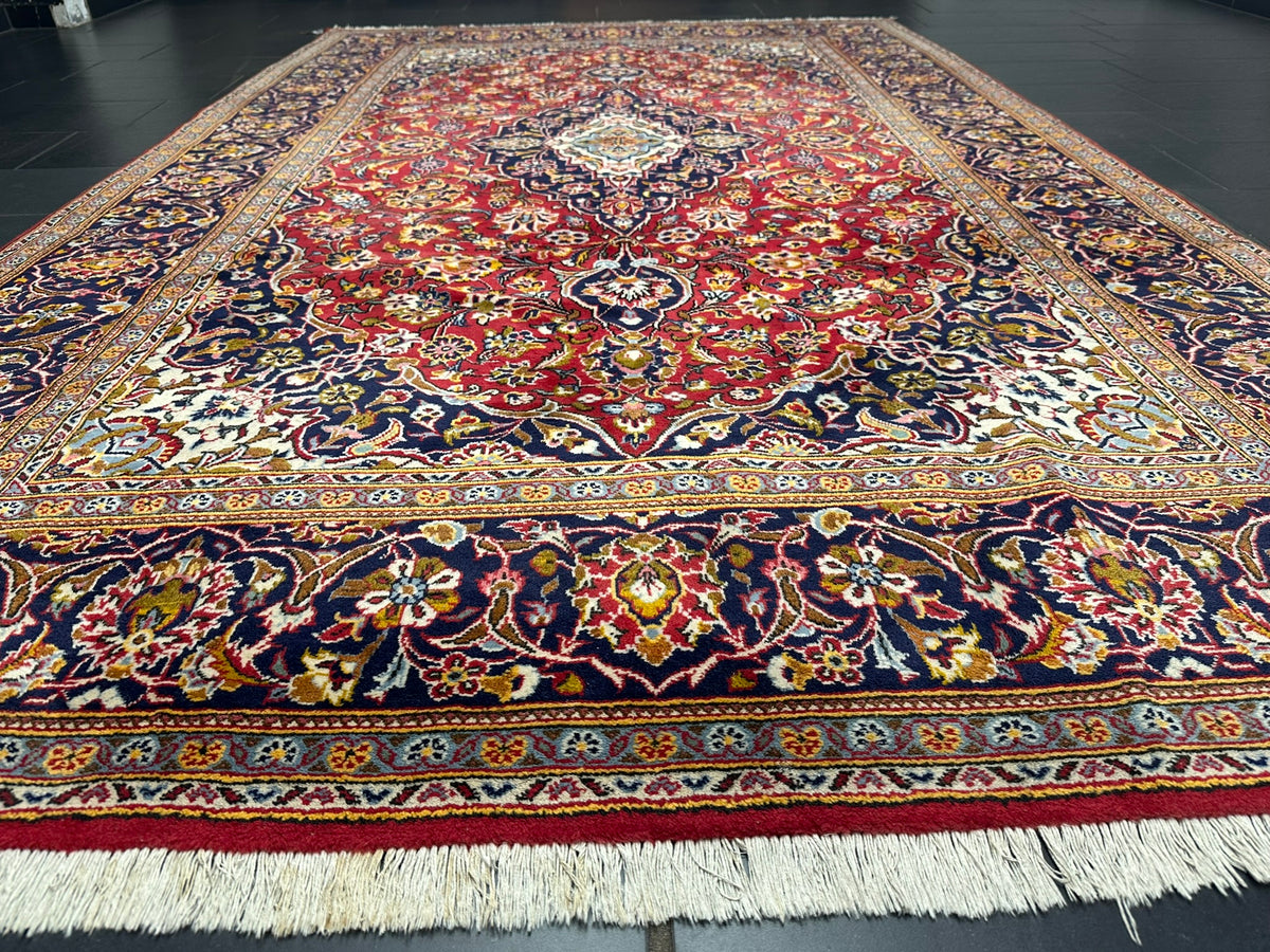 Orientteppich handgeknüpft Keschan 335x200 cm