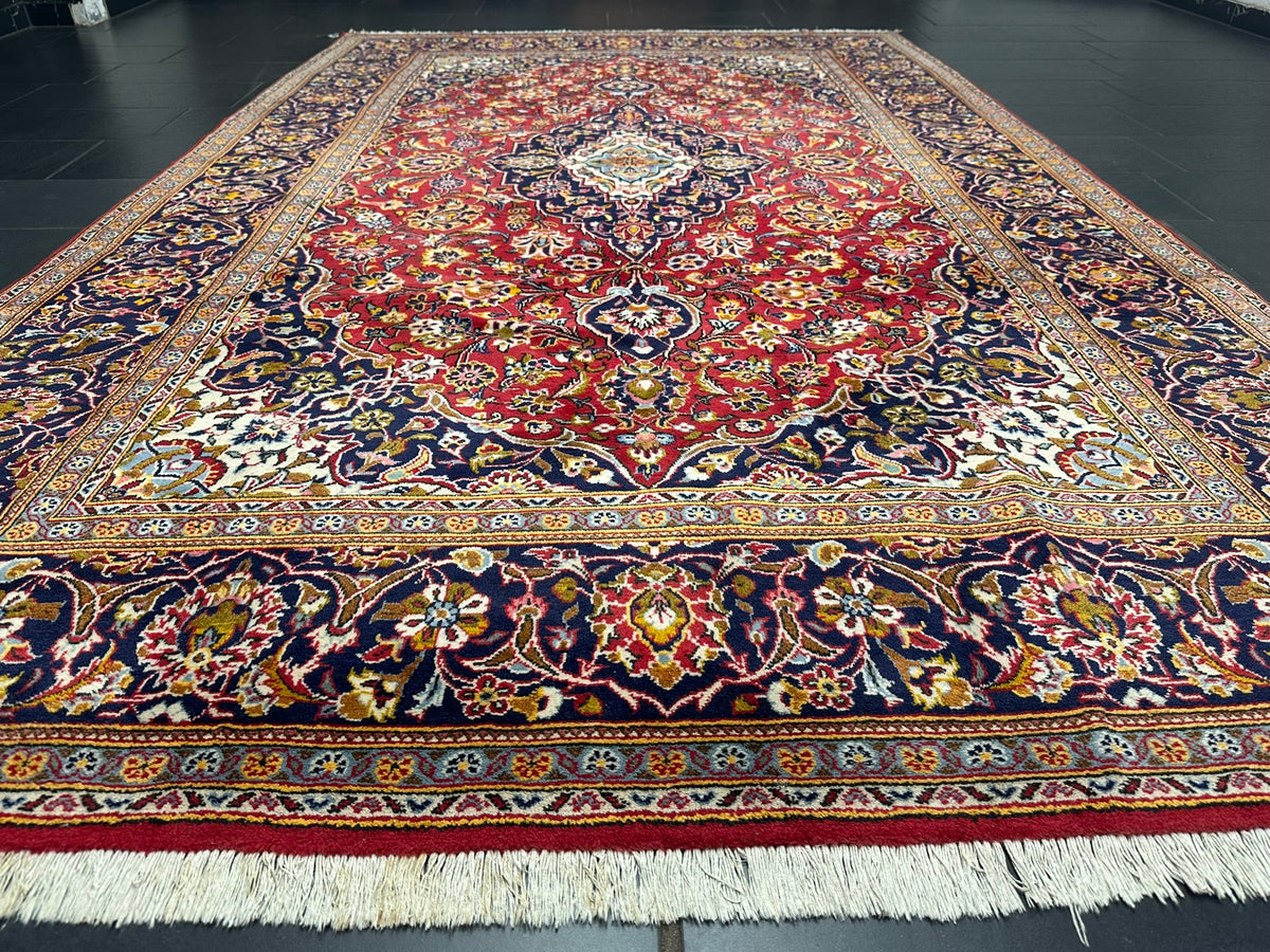 Orientteppich handgeknüpft Keschan 335x200 cm