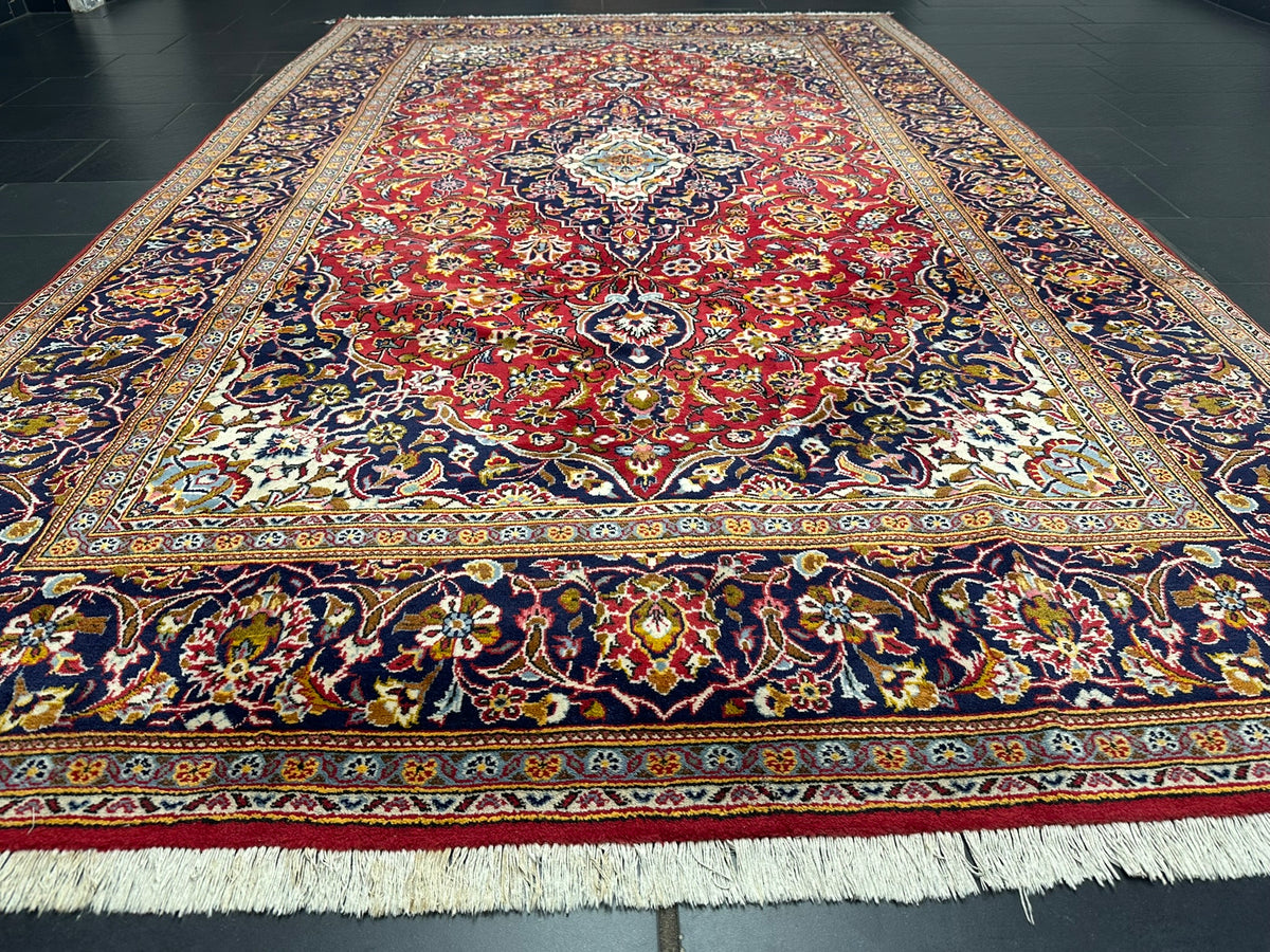 Orientteppich handgeknüpft Keschan 335x200 cm