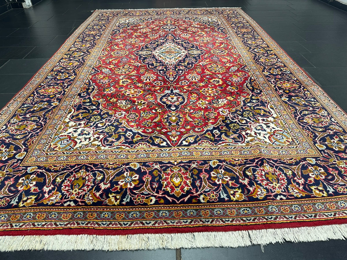 Orientteppich handgeknüpft Keschan 335x200 cm