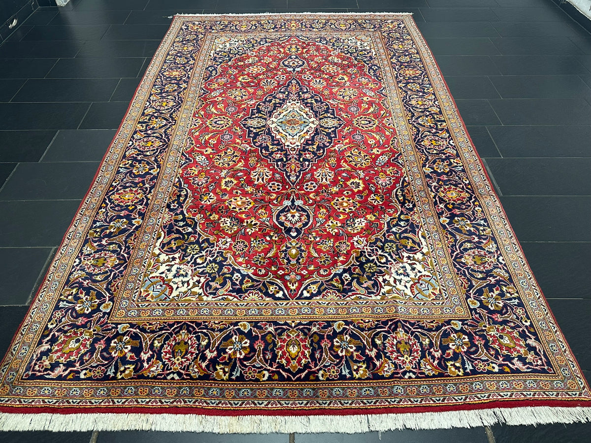 Orientteppich handgeknüpft Keschan 335x200 cm