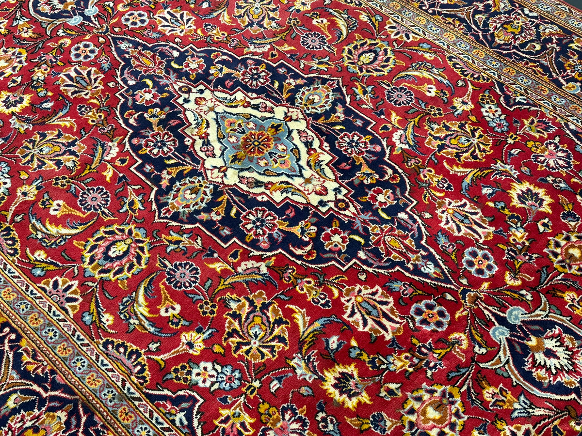 Orientteppich handgeknüpft Keschan 335x200 cm