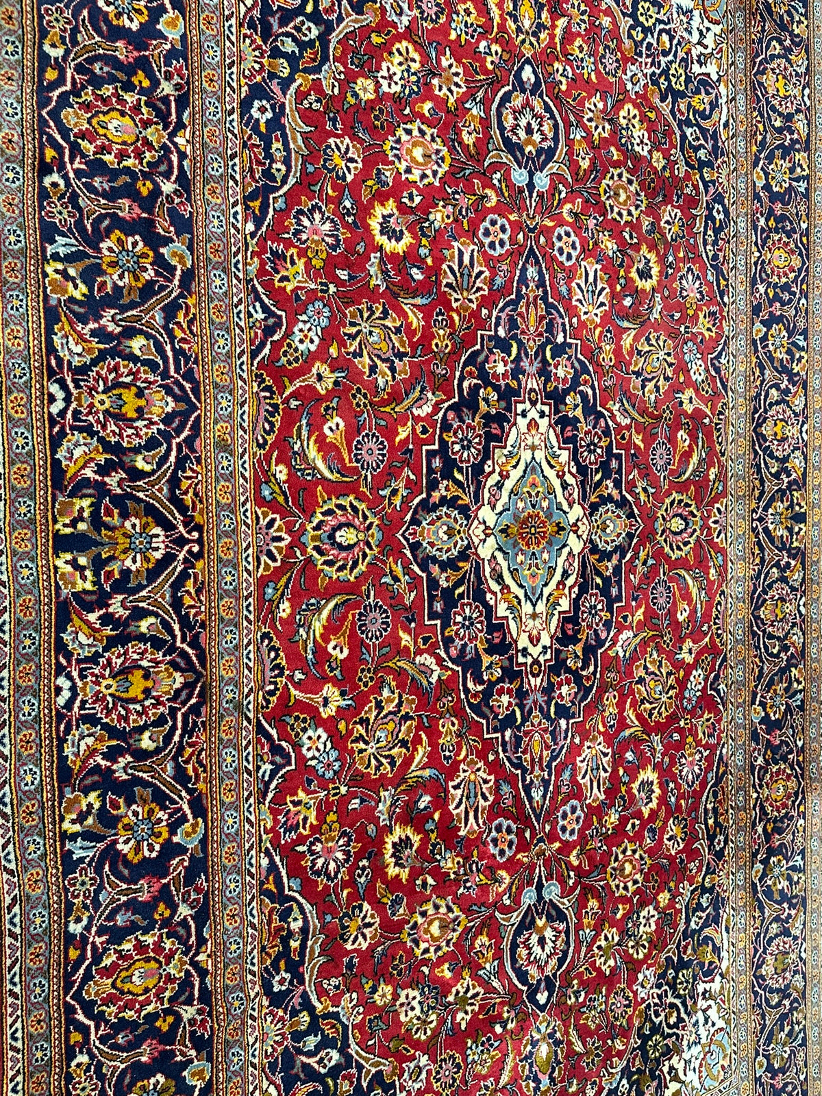 Orientteppich handgeknüpft Keschan 335x200 cm