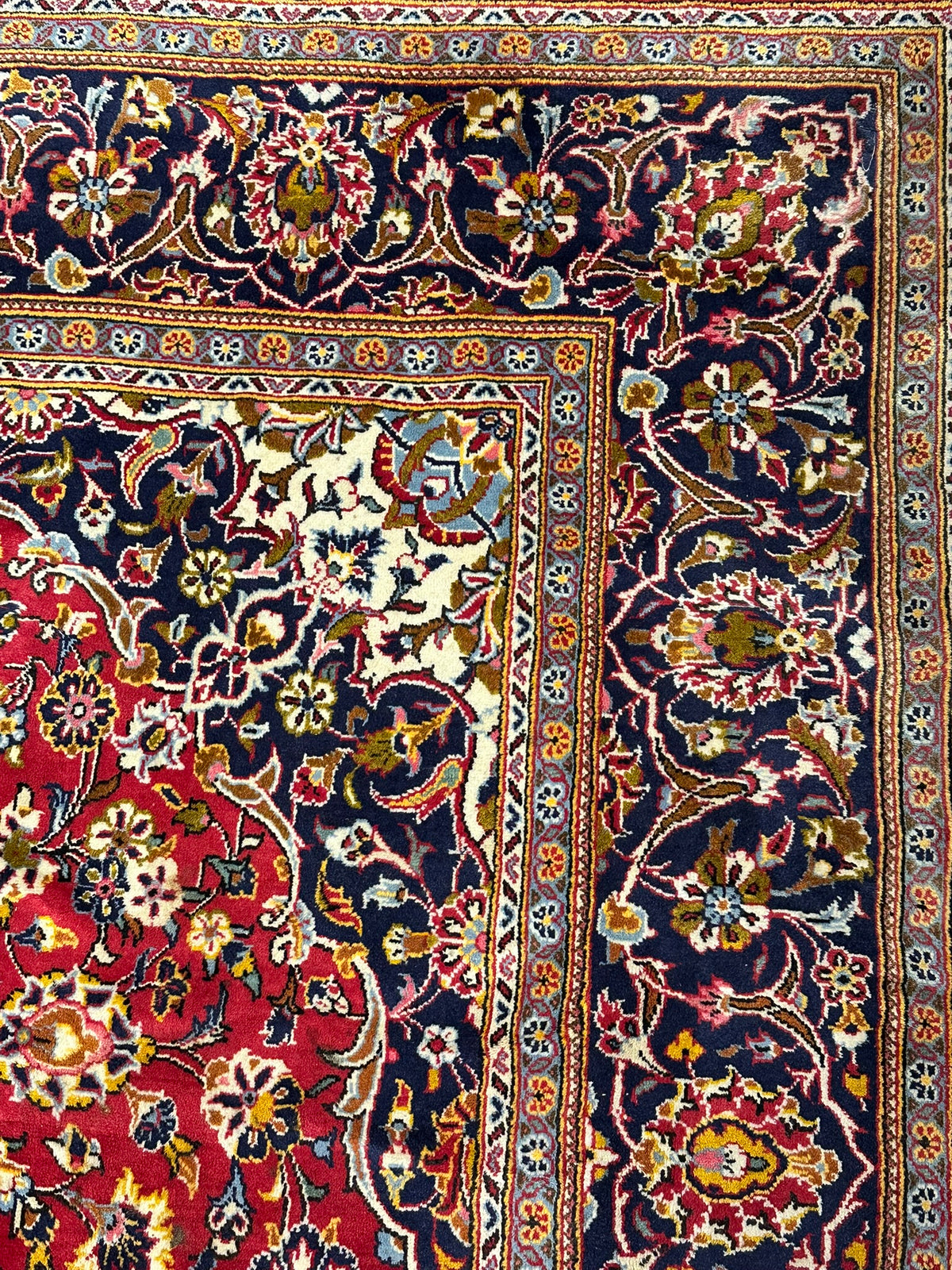 Orientteppich handgeknüpft Keschan 335x200 cm