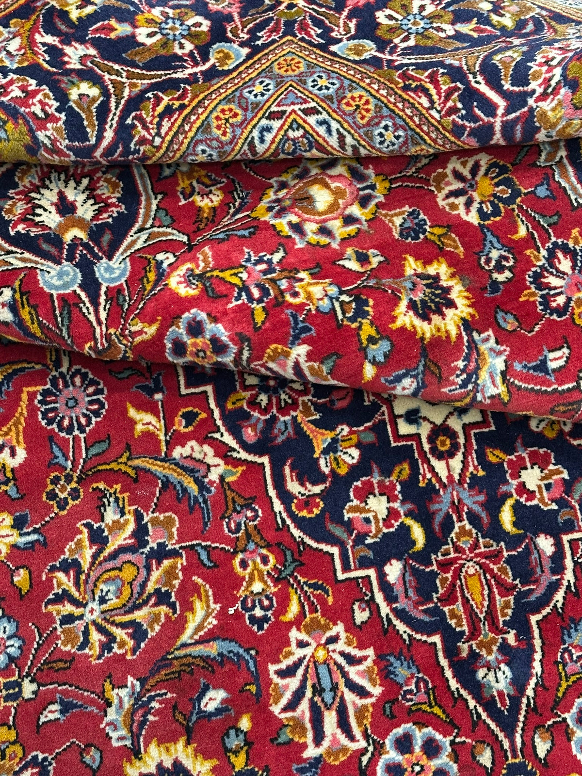 Orientteppich handgeknüpft Keschan 335x200 cm