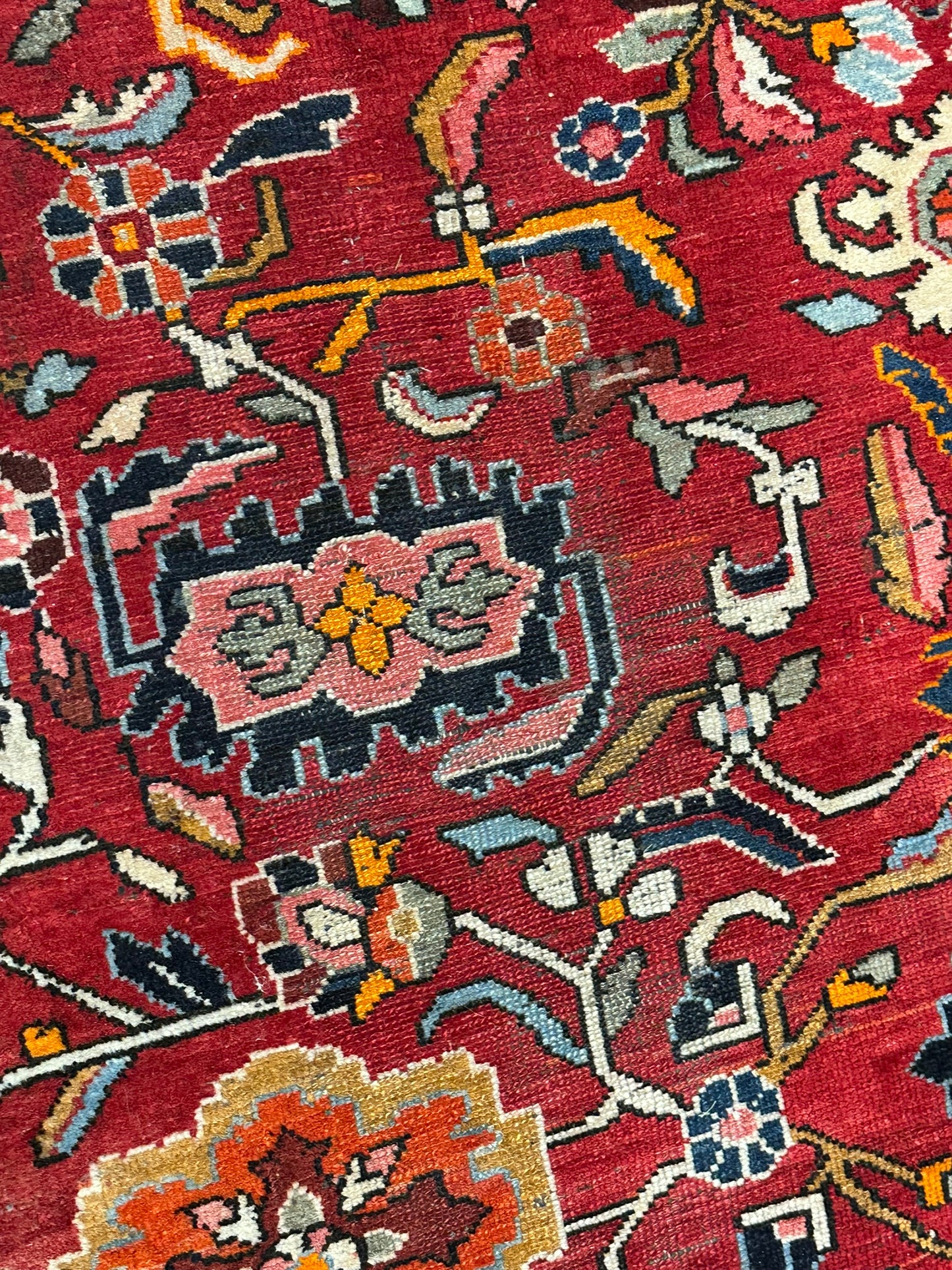 Orientteppich handgeknüpft Sarough Mahal 400x275 cm