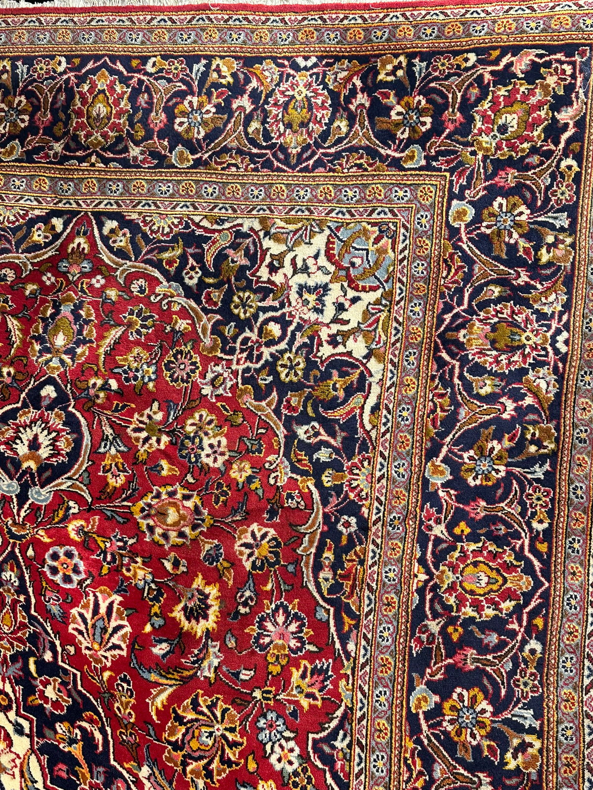 Orientteppich handgeknüpft Keschan 335x200 cm