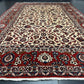 Semi AntikOrientteppich handgeknüpft Isfahan naturfarben 400x275 cm