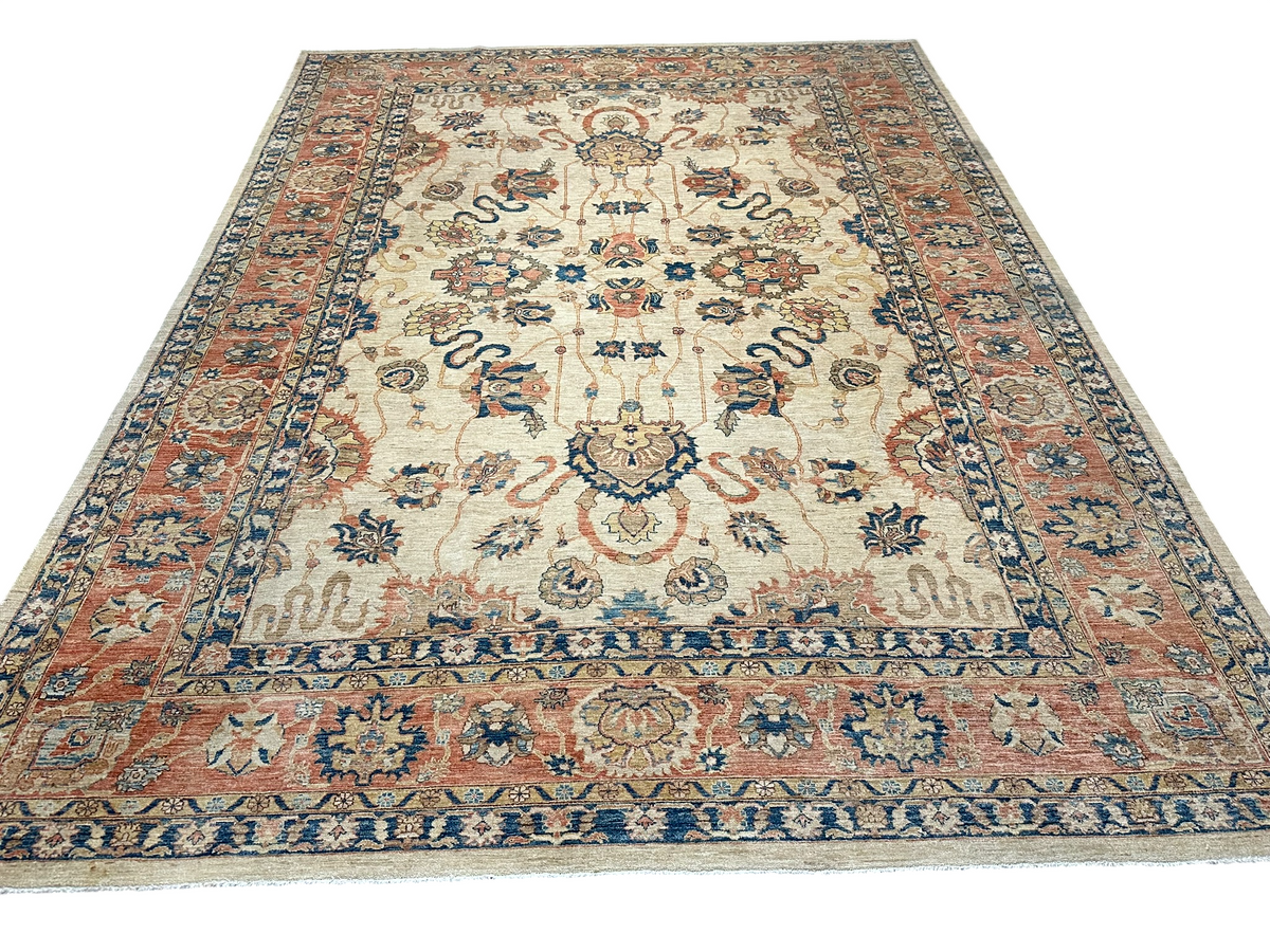 Orientteppich handgeknüpft Pakistan Ziegler 400x305 cm