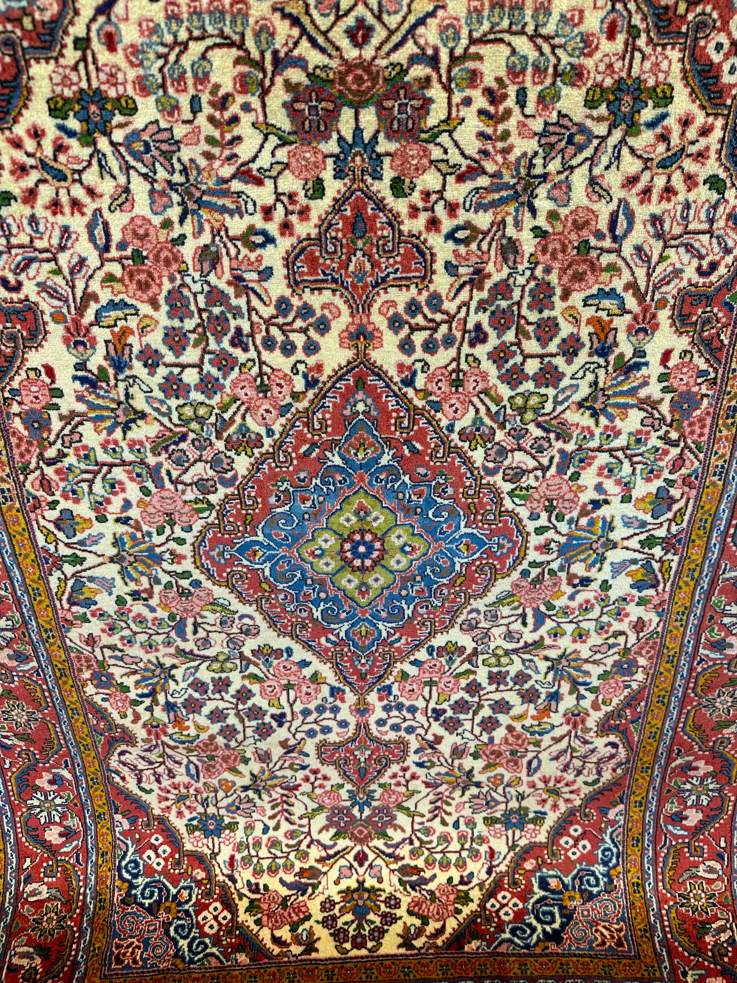 Handgeknüpfter Perser Orientteppich "Sarouck" 155x105 cm