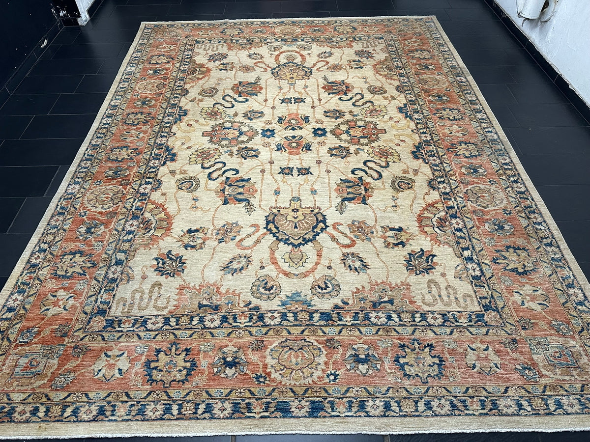 Orientteppich handgeknüpft Pakistan Ziegler 400x305 cm