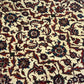 Semi AntikOrientteppich handgeknüpft Isfahan naturfarben 400x275 cm