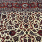 Semi AntikOrientteppich handgeknüpft Isfahan naturfarben 400x275 cm