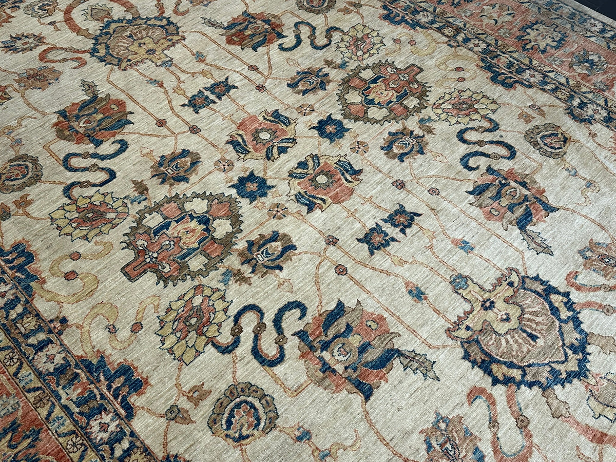 Orientteppich handgeknüpft Pakistan Ziegler 400x305 cm