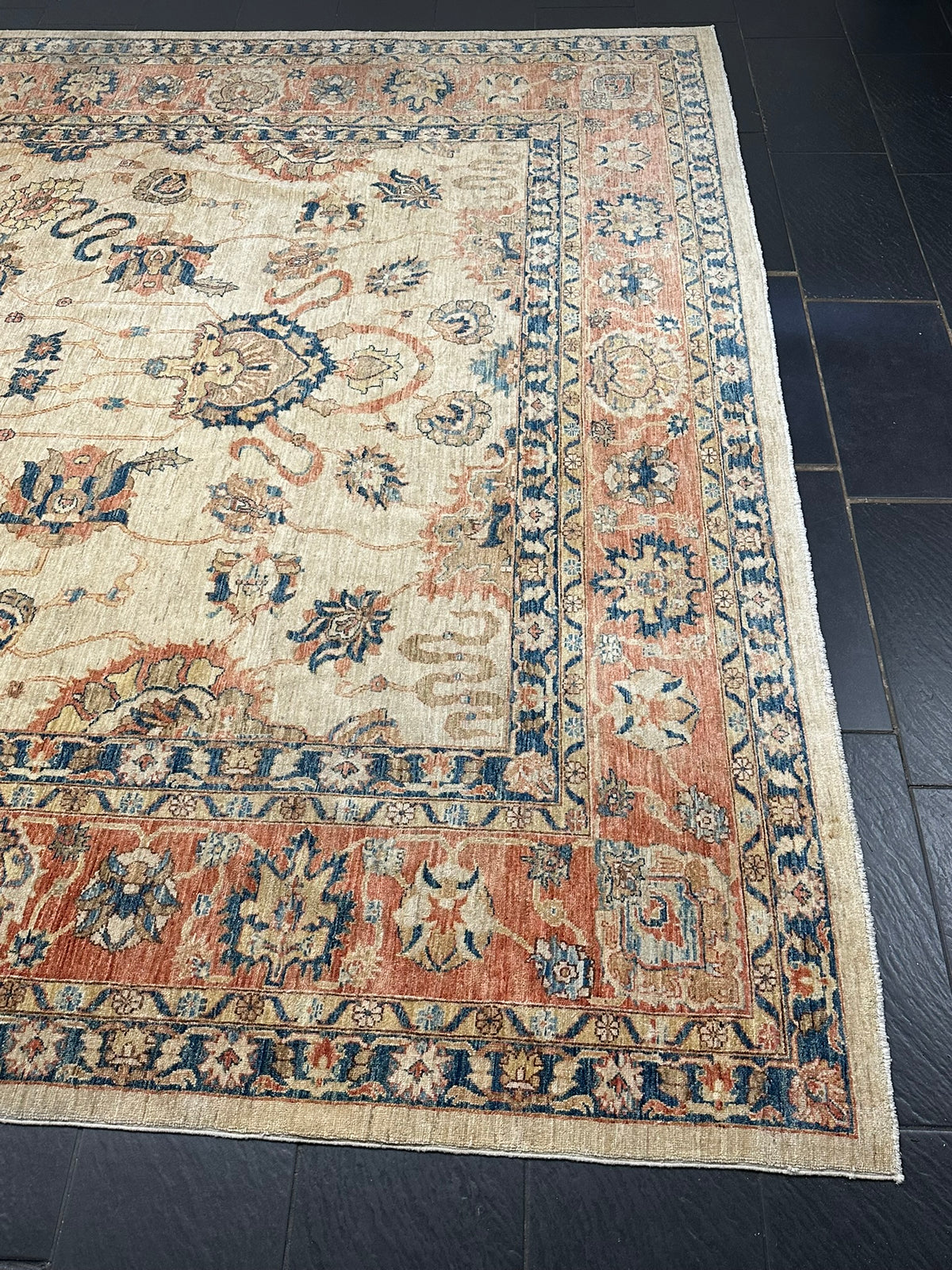 Orientteppich handgeknüpft Pakistan Ziegler 400x305 cm
